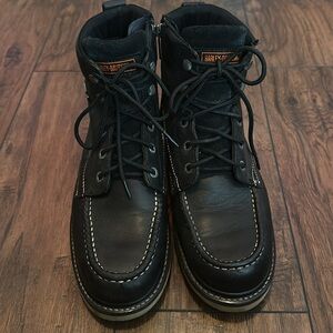 Harley Davidson Beau Leather Lifestyle Motorcycle Boots